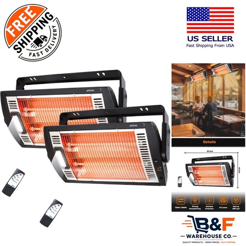 1500w ceiling mounted - mounted, radiant