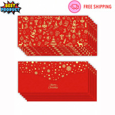 12 pcs Christmas Envelopes For Money Christmas Cash Envelopes Xmas Gift Ideas UK