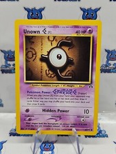 Unown E 67/75 Pokemon Neo Discovery LP 