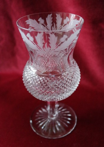 Edinburgh crystal thistle - edinburgh,