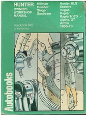 SUNBEAM RAPIER (INCL H120) &