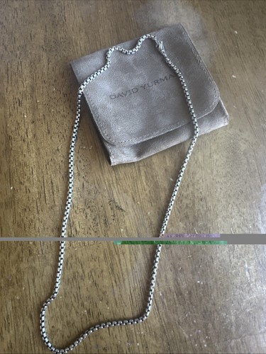 David yurman box chain - box,