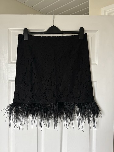 Missguided black lace mini - missguided,
