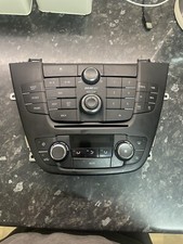 Vauxhall Insignia Dvd 800 Navi Radio Head Unit Controls Heater Controls EXR15
