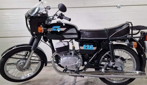 Jawa 125 488 tank side - jawa,