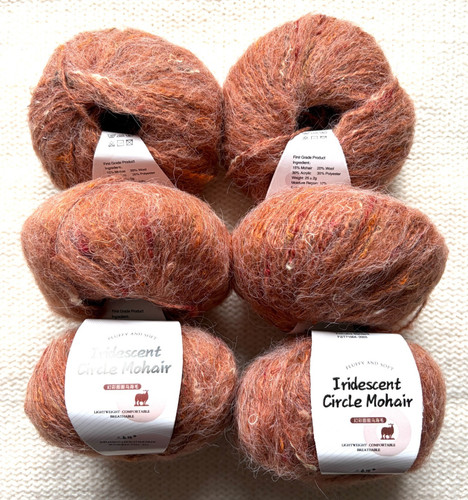 Balls 25g mohair wool yarn - x,