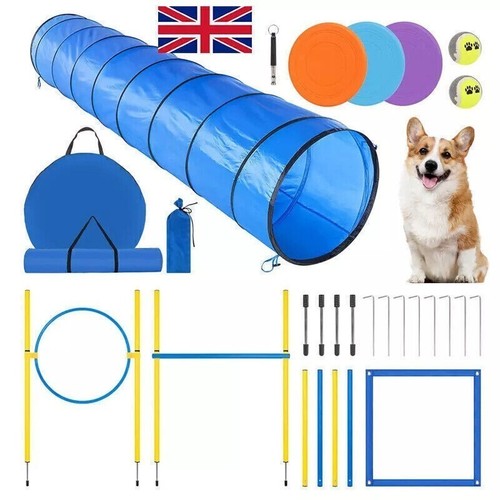 New dog agility equipment set - equipment,