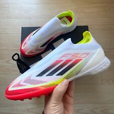 adidas F50 PRO Laceless TF Mens Turf Soccer Shoes Turbo Solar Yellow JP7204