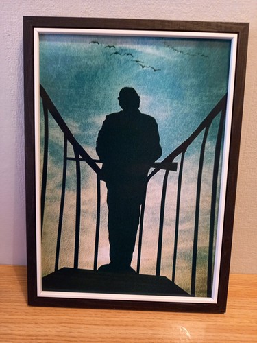 Jaws quint art poster - quint, print