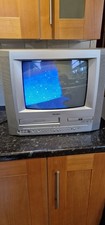 Bush 14-inch CRT TV VHS Combi