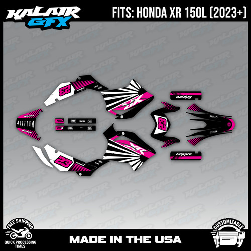 Graphics decal kit for honda - decal,