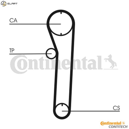 Timing belt ct680 - belt, suzuki