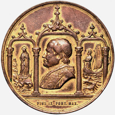 Italy. Papal states POPE PIUS