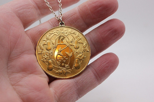 Sterling silver gilt - gilt, days