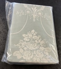 NEW LAURA ASHLEY JOSETTE DUCK EGG SINGLE DUVET COVER BED SET INCLUDES PILLOWCASE