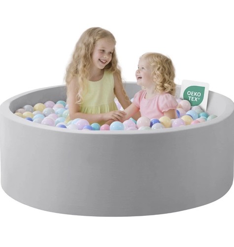 Grey ball pit for toddlers - pit,