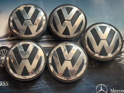Five volkswagen wheel - five,