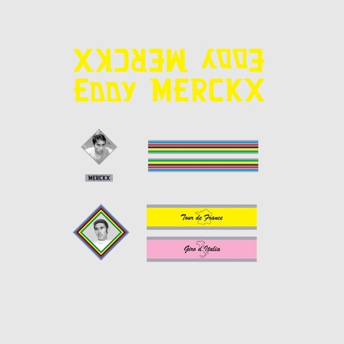 Eddy merckx bicycle decals - eddy,