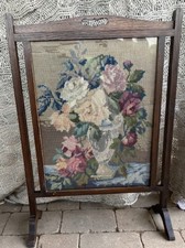 VINTAGE OAK & TAPESTRY ROSES