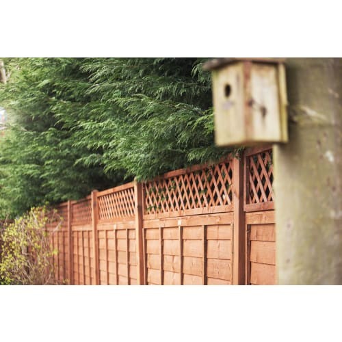 Fence top trellis diamond - top,
