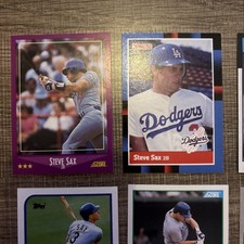 Steve Sax Los Angeles Dodgers