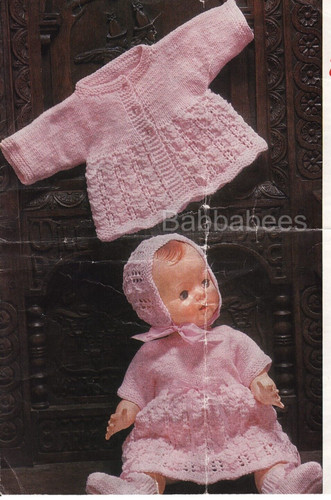 Knitting pattern doll - pattern,