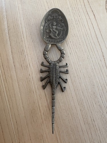 Vintage hindu indian - indian, brass