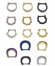 Hinged Clicker Septum Ring