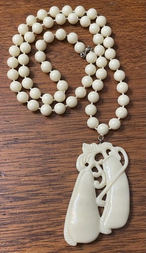 Vintage chinese celluloid faux - chinese,