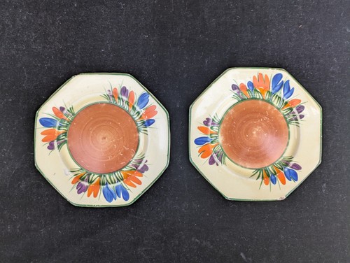 Pair clarice cliff bizarre - cliff,