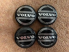 Four Genuine Volvo Wheel Caps