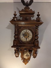Cantilever Regulator, Late 19th Century Gustav Becker Silesia Antique Wall Clock