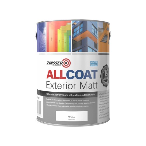 Zinsser allcoat matt water - allcoat,