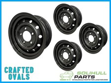 16" GUNMETAL GREY Wolf Style HD Steel Wheels Rims for Land Rover Defender x 4