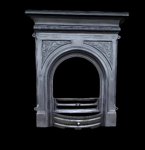 Cast iron arch fireplace fire - arch,