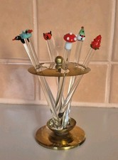 Vintage Lauscha Glass Swizzle