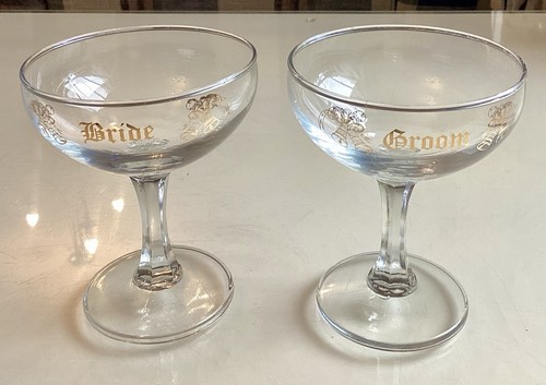 Pair vintage 1950s bride - vintage, &