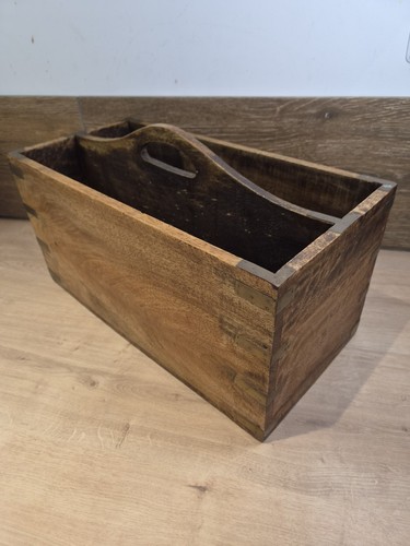 Oak wooden carrier storage - oak,