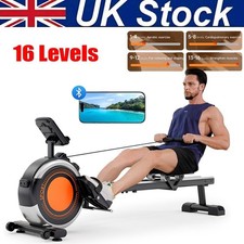 Magnetic Rowing Machine Rower with LCD Monitor Home Gym Fitness Cardio Workout