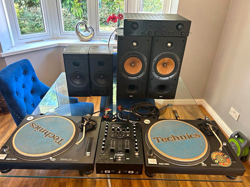 Technics 1210 mk2 decks - 2x, sl-1210