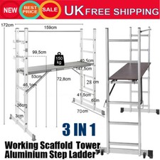 3-in-1 Working Scaffold Tower