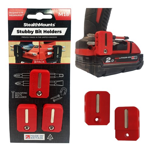 Stealth mounts red - red, bit