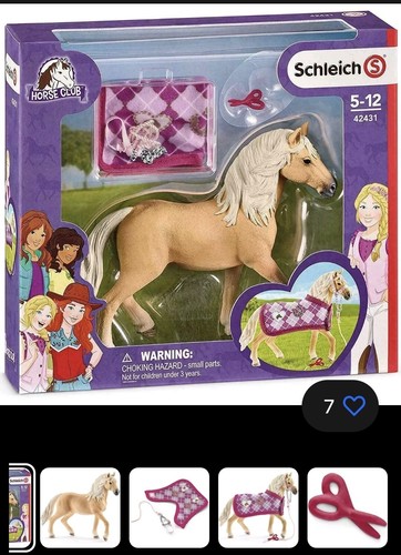 Schleich hand painted figure - painted,
