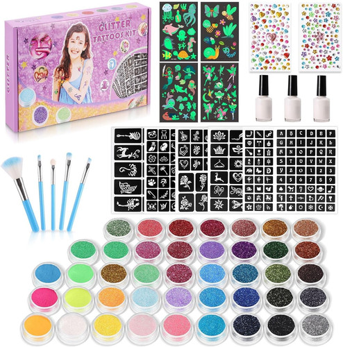 Glitter tattoos glittery - tattoos,