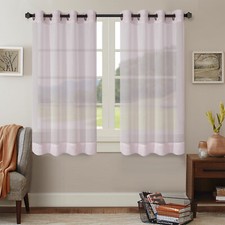 a pair of ring / grommets top