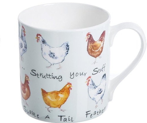 Two hen chicken - x, farmhouse