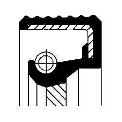Shaft seal crankshaft - shaft,