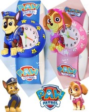 Paw Patrol Slap On Wrist Watch Children Silicone Bracelet Band Analogue Watches