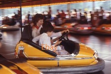 35mm Slide - Woman & Girls On Dodgem Cars, 1978