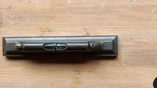 5" Vintage Engineer's Spirit Level - on V Block base